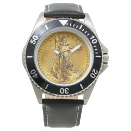 $20 Double Eagle Replikamünze Armbanduhr