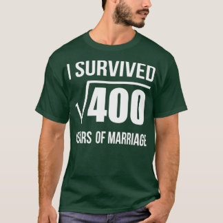 20. Ehejubiläum Hochzeitsgeschenk 20 Jahre Wir T-Shirt