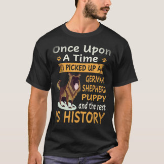 20 Einmal nahm ich einen Deutschen Schäferhund auf T-Shirt