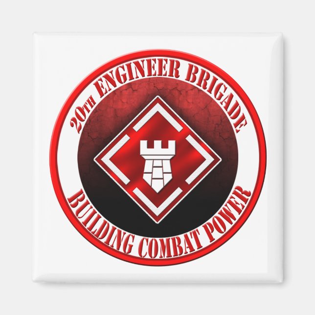 20. Engineer Brigade 003 Magnet (Vorne)