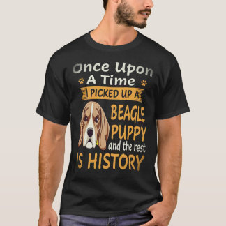 20 Es war einmal - Beagle Welpe Beagle T-Shirt