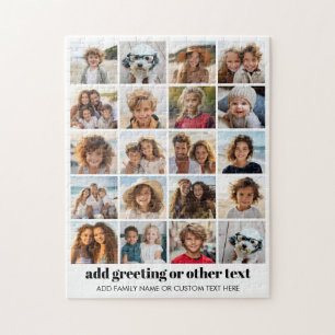 20 Foto-Collage - Raster mit Text - weiß