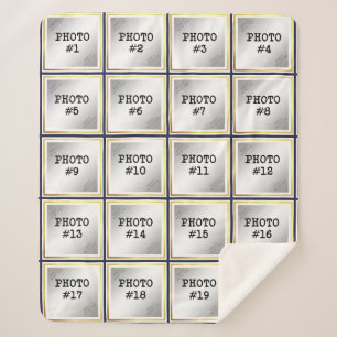 20 FotoCollage, veränderbarer Hintergrund (nur MED Sherpadecke
