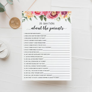 20 Fragen zur Kinderduschkarte Einladung