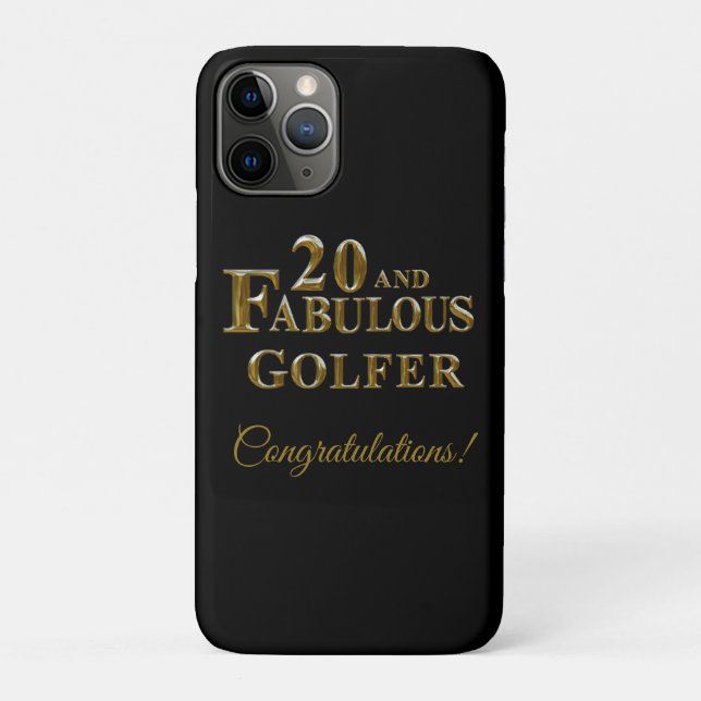 20. Geburtstag Case-Mate iPhone Hülle (Rückseite)