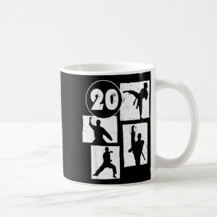 20. Geburtstag Karate Taekwondo 20 Jahre alter Jun Kaffeetasse