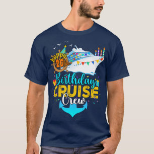 20. Geburtstag Kreuzfahrt Crew T-Shirt