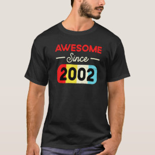 20. Geburtstag Phantastisch Seit 2002 T-Shirts Vin