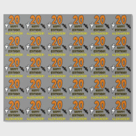 20. Geburtstag: Spooky Halloween Thema, Individuel Geschenkpapier