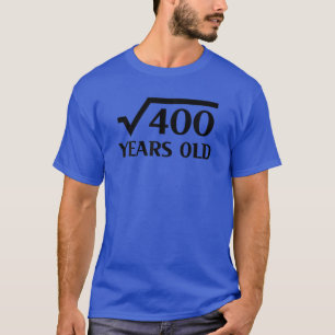 20. Glückwunsch zum Geburtstag 20 Jahre alter Plat T-Shirt