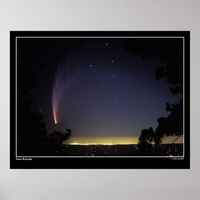 20-Grad-Staub-Schwanz Poster (Vorne)