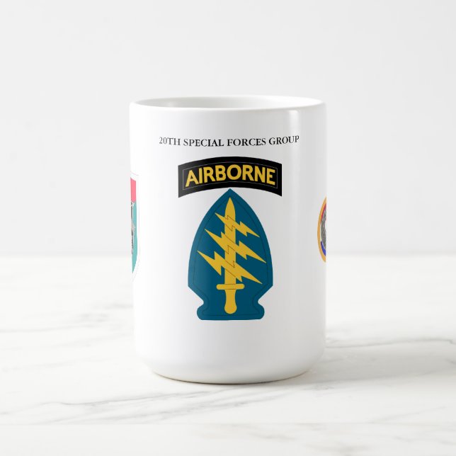 20. GRUPPE "SONDERKRÄFTE" KAFFEETASSE (Mittel)