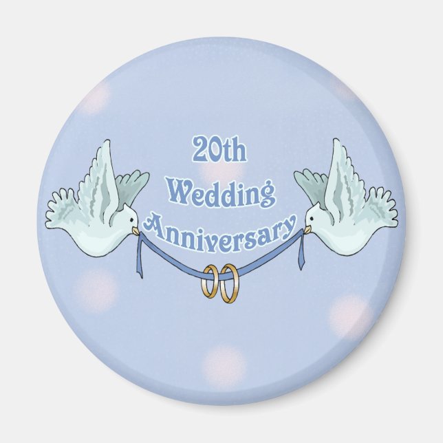 20. Hochzeit Magnet (Vorne)