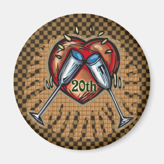 20. Hochzeit Magnet