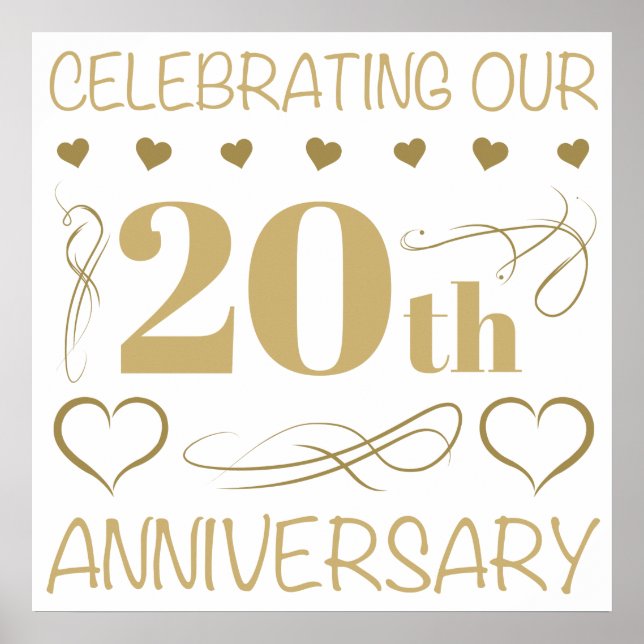 20. Hochzeit Poster (Vorne)