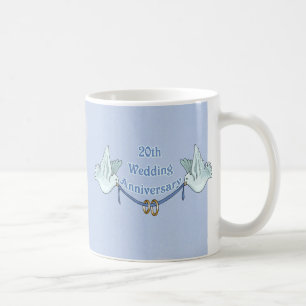 20. Hochzeitstag Kaffeetasse