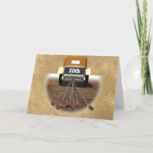20. Hochzeitstag Karte