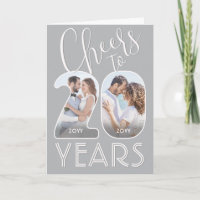 20. Hochzeitstag Prost auf 20 Jahre Foto