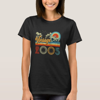 20 Jahre alte Geschenke Vintag gemacht 2005 20. Ge T-Shirt