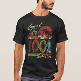20 Jahre alte Legende seit Juli 2002 20. Geburtsta T-Shirt