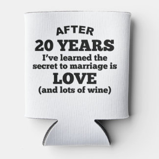 20 Jahre Liebe und Wein Dosenkühler