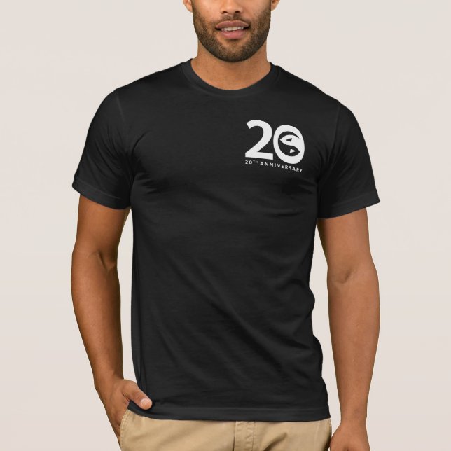 20 JAHRE MAXIMIERUNG MEINER MÖGLICHKEITEN T-Shirt (Vorderseite)