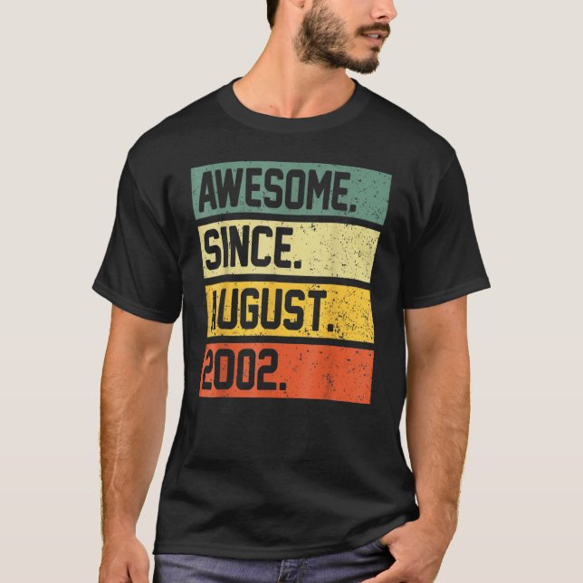 20 Jahre Phantastisch seit August 2002 20. Geburts T-Shirt (Vorderseite)