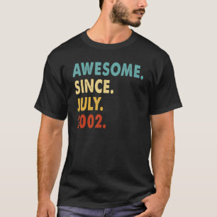 20 Jahre Phantastisch seit Juli 2002 20. Geburtsta T-Shirt