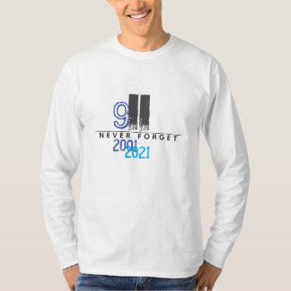 20-jähriges Jubiläum des WTC Blue T-Shirt