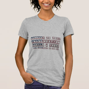 20. Januar 2017 Einweihung von Donald Trump POTUS T-Shirt