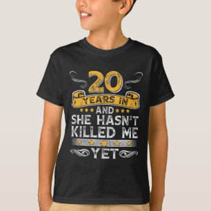 20. Jubiläum 20 Jahre, und sie hat't Ki T-Shirt