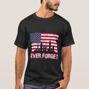 20. Jubiläum 9 11 Vergessen Sie nie den T - Shirt