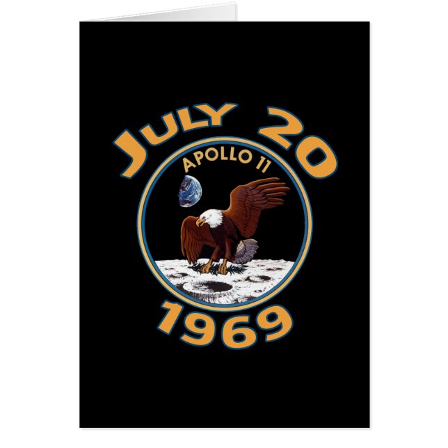 20. Juli 1969 Auftrag Apollo 11 zum Mond (Vorne)