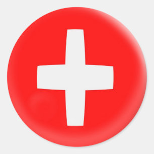 20 kleine Aufkleber Schweiz Schweizer Flagge