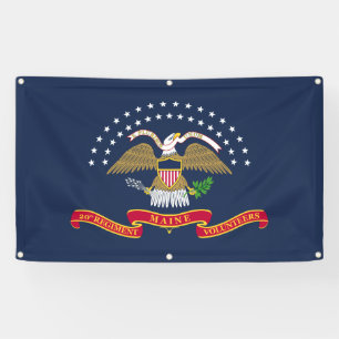 20. Maine-Flag-Banner Banner