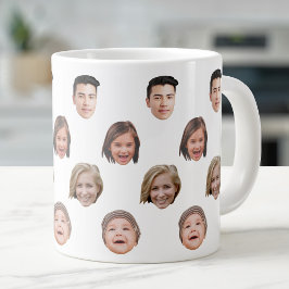 20 Oz Jumbo Niedlich Family Face 4 Fotos Spezialit Jumbo-Tasse