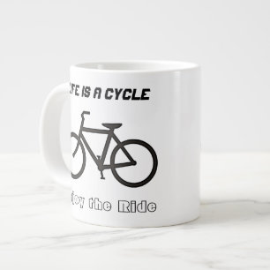 20 oz Jumbo Tasse Bowl, "Life is a Cycle"
