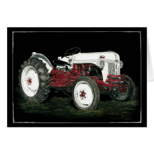 "20 Pferde" - Traktorkarte