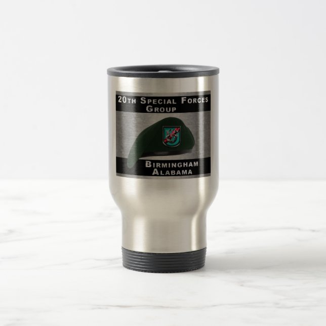 20. Special Forces Travel Mug Reisebecher (Mittel)