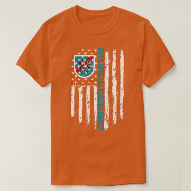 20. Special s Group American Flag T-Shirt (Design vorne)
