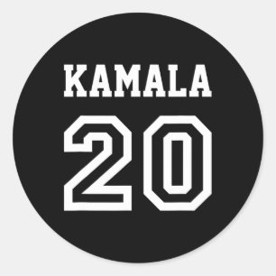 20 Team Kamala Harris 2020 Runder Aufkleber