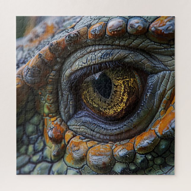 20" x 20" Triceratops Auge, 676 Stück, (Vertikal)
