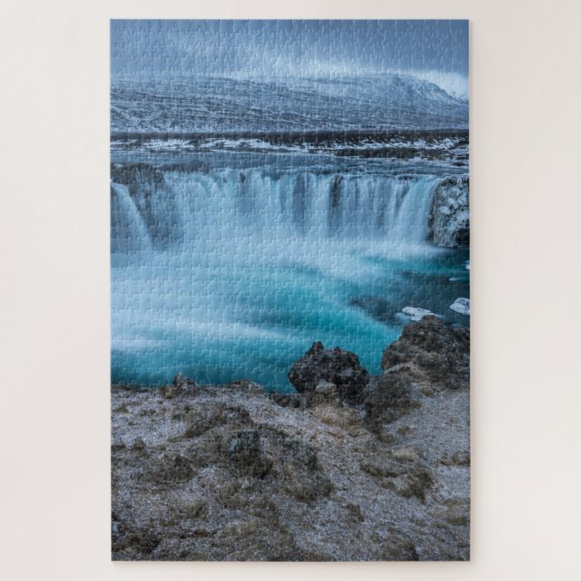 20" x 30" Wasserfall, 1014 Stück Jigsaw Puzzle (Vertikal)