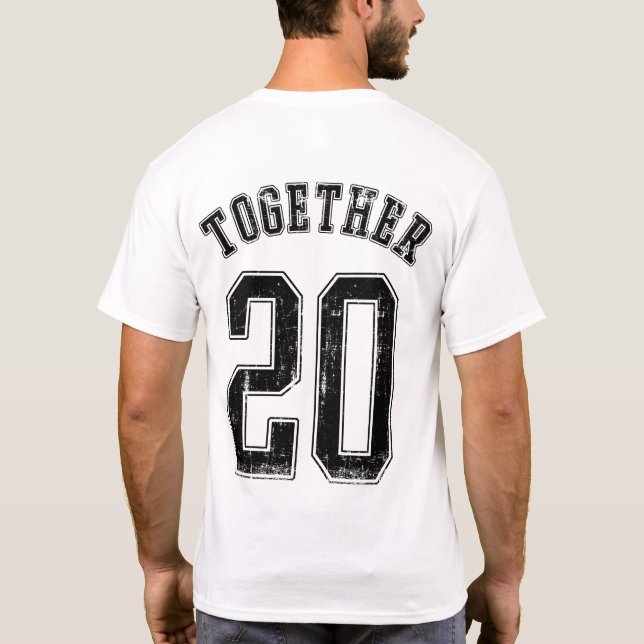 20 zusammen T-Shirt (Rückseite)
