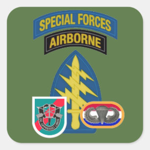 20ème AUTOCOLLANTS de GROUPE de FORCES SPÉCIALES