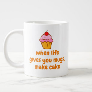 20oz große Mikrowellen-Tasse für Kuchen-in-der-Tas Jumbo-Tasse