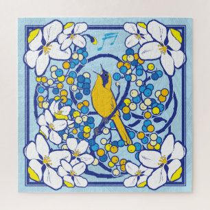 20x20 Square Songbird Puzzle für Colorblinde