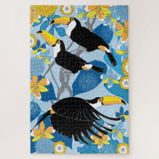 20x30 Toucan Puzzle pour les personnes aveugles