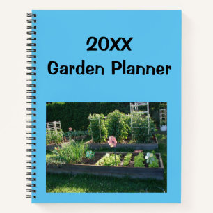 20XX Garden Planner Notebook Notizbuch