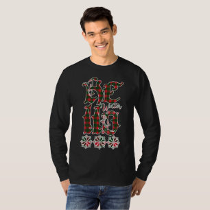 20XX Hallo Winterurlaub Schottland Muster T-Shirt